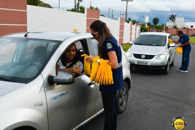 Campanha tem parceria do Batalhão de Trânsito da Polícia Militar, Secretarias de Mobilidade Urbana e de Saúde de Cuiabá e da PRF 