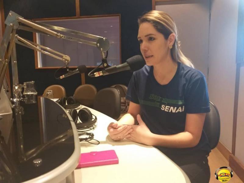 Jaqueline Quirino é a Assessora Pedagógica do SENAI em Tangará da Serra.  