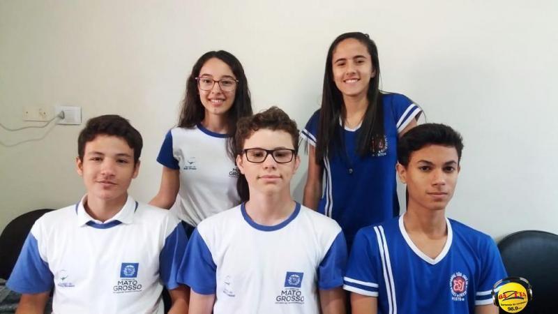 Alunos da Escola Plena São José do Rio Claro